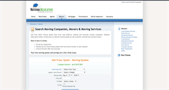 Desktop Screenshot of movers.nationalrelocation.com